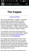 The Vulgate - Latin Bible Ekran Görüntüsü 1