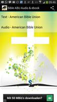 Bible ABU Audio & ebook Affiche