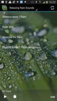 Relaxing Rain Sounds captura de pantalla 3