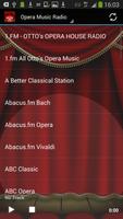 Opera Music Radio Plakat