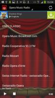 Opera Music Radio اسکرین شاٹ 1