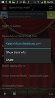 Opera Music Radio imagem de tela 2