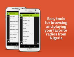 Les radios nigérianes Affiche