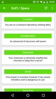 Story Plot Generator Pro screenshot 2