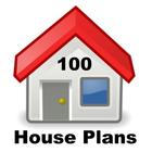 100 House Plans icône