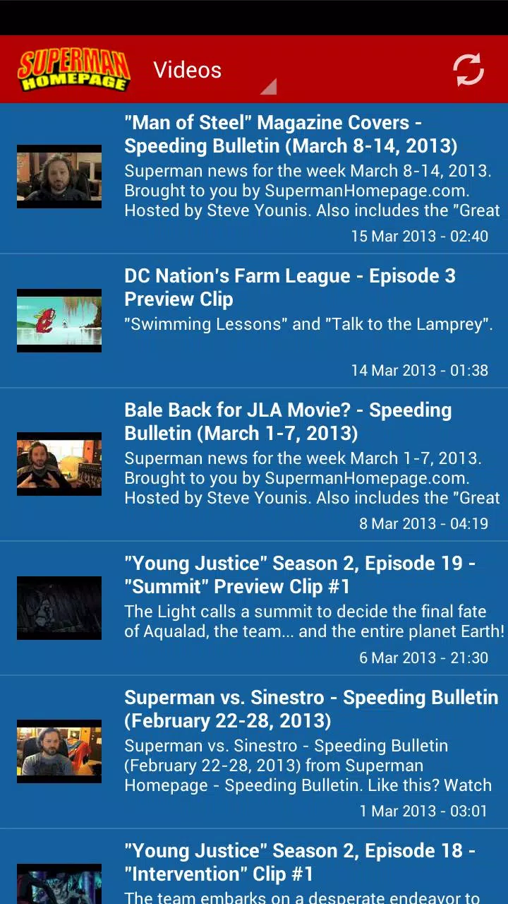 Superman Homepage