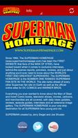 Superman Homepage تصوير الشاشة 2