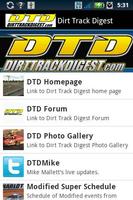 Dirt Track Digest Affiche