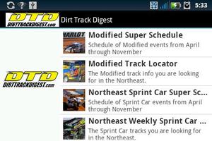 Dirt Track Digest capture d'écran 2