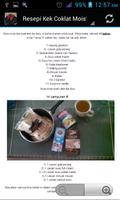 Resepi Kek Coklat Moist скриншот 1