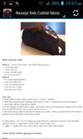 Resepi Kek Coklat Moist скриншот 2