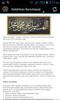 Selawat Kelebihan plakat