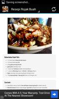 Resepi Rojak Buah capture d'écran 1