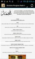 Biodata Nabi Muhammad Screenshot 2