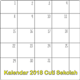 Kalendar 2020 ícone