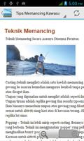 Tips Memancing Ikan screenshot 1