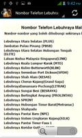 Nombor Kecemasan Malaysia capture d'écran 1