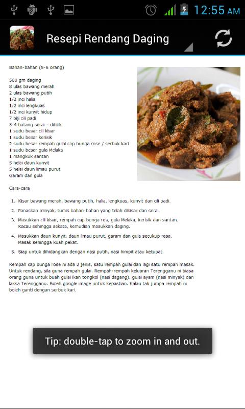 Resepi Rendang For Android Apk Download