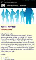 Rahsia Bulan Kelahiran poster