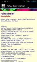 Rahsia Bulan Kelahiran screenshot 1