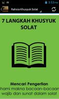 Rahsia Khusyuk Solat تصوير الشاشة 1