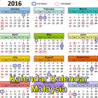 ikon Kalendar 2018