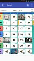 Kalendar 2018 Plakat