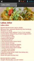 Resepi Laksa Ekran Görüntüsü 2