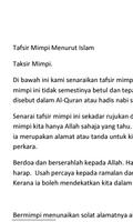 Tafsir Makna Mimpi screenshot 2