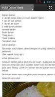 Resepi Pulut Durian 포스터