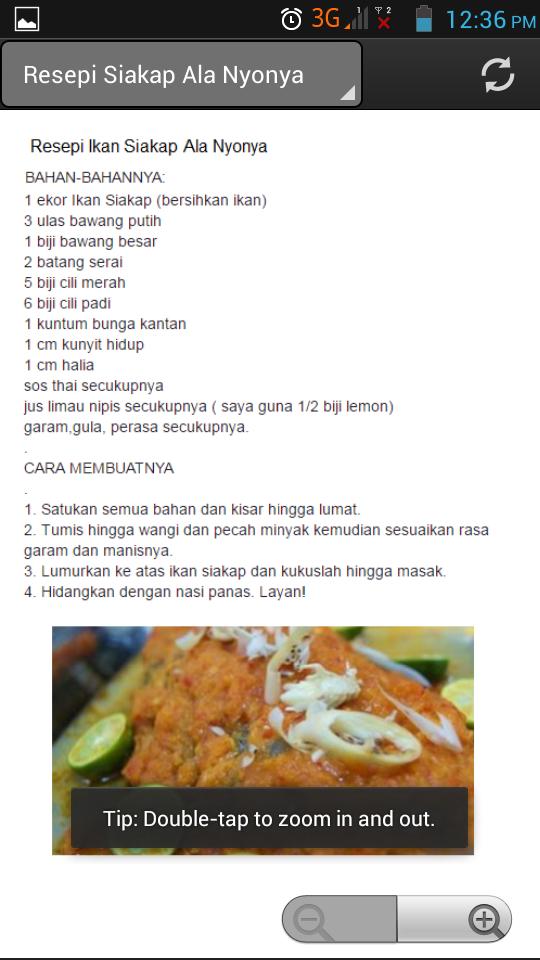 Resepi Ikan Siakap For Android Apk Download
