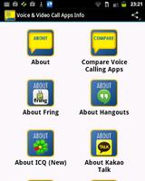 Voice Call & Video Call Apps Affiche