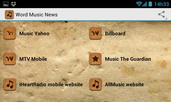 Word Music News 截圖 3