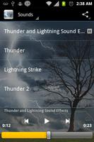 Lightning and Thunder Sounds capture d'écran 1