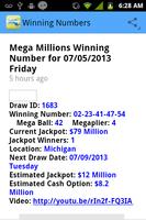 Massachusetts Lottery syot layar 1
