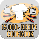15,000+ Recipe Cookbook icono