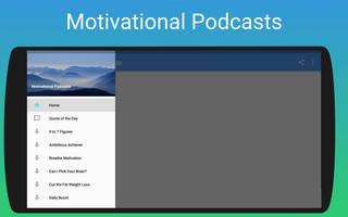 Motivational Podcasts Free Affiche