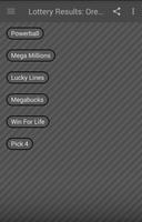 Lottery Results: Oregon ポスター