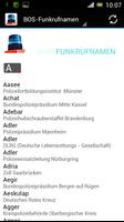 BOS - Funkrufnamen screenshot 3