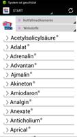 Notfallmedikamente-MedRett capture d'écran 1