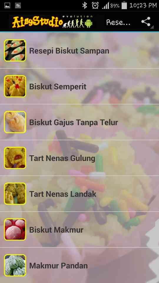 Biskut Almond London Myresipicom