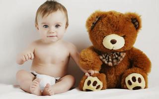 Cute Teady Bears HD For Kids Affiche