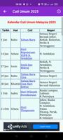 Kalendar Kuda MALAYSIA - 2025 screenshot 3
