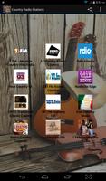 Country Radio Stations Affiche