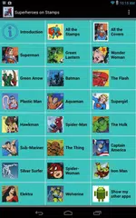 Superheroes on Stamps APK download