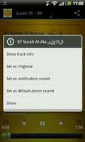 Hani Ar Rifai Quran MP3 captura de pantalla 2