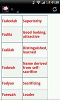 Islamic Girls Names + Meaning screenshot 1
