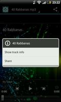40 Rabbanas MP3 capture d'écran 1