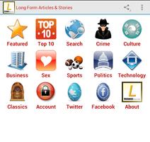 Longform Articles & Stories الملصق
