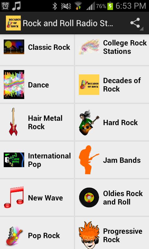 Rock and Roll Radio Stations for Android - APK Download